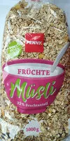 Mängden socker i Früchtemüsli