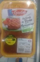 Mängden socker i Grillade de dinde saveur mexicaine
