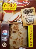 Mängden socker i Filet mignon de dinde rôti a partager