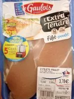 Mängden socker i Filet de poulet : l'extra tendre