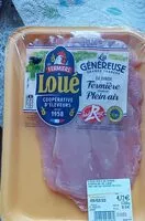 Mängden socker i Escalopes de dindes