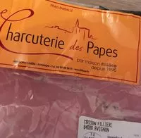 Mängden socker i Jambon cuit herbes