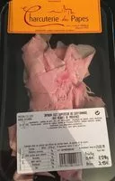 Mängden socker i Jambon cuit supérieur chiffonnade aux herbes de provence