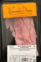 Mängden socker i Jambon cuit chiffonnade