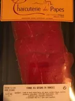 Mängden socker i Viande des Grisons