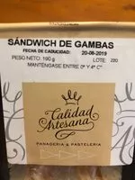 Mängden socker i Sandwich de gambas