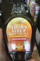 Mängden socker i Ahorn Sirup sirop d'érable