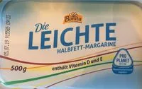 Mängden socker i Die Leichte Halbfettmargarine