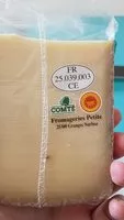Mängden socker i Comté 7-10 mois