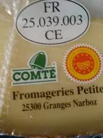 Mängden socker i Comté