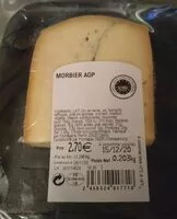 Mängden socker i Morbier AOP