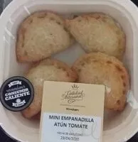 Mängden socker i Mini empanadilla atun tomate