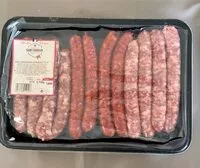 Mängden socker i Trio chipolatas merguez