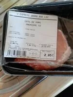 Mängden socker i Cote de porc première