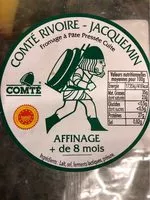 Mängden socker i Comté AOP