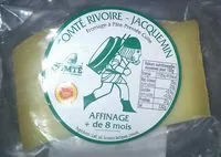 Mängden socker i Comté rivoire