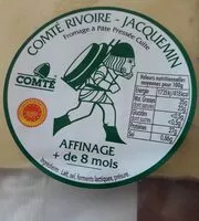 Mängden socker i Comté