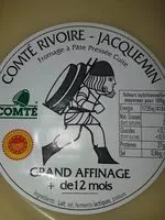 Mängden socker i Comté