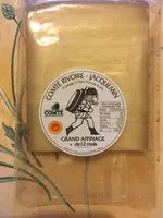 Mängden socker i Comté rivoire jacquemin
