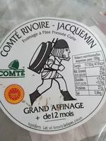 Mängden socker i Comté