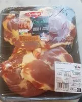 Mängden socker i Cuisses de canette x4