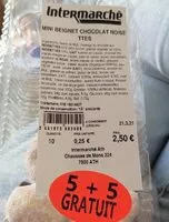 Mängden socker i Mini beignet chocolat