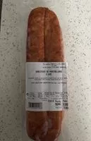 Mängden socker i Saucisses de Montbeliard