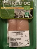 Mängden socker i Poulet fermier bio