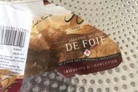 Mängden socker i Saucisse de foie