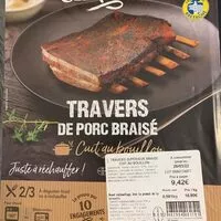 Mängden socker i Travers de porc braisé