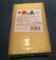Mängden socker i Comté AOP 6 mois minimum