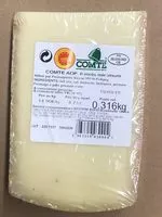Mängden socker i Comté AOP