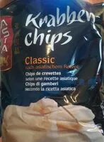 Mängden socker i Krabben chips classic
