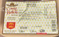 Mängden socker i Boudin noir