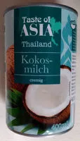 Mängden socker i Kokosmilch