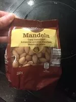 Mängden socker i Amandes netières blanchies