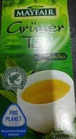 Mängden socker i Grüner Tee mit Matcha