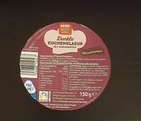 Mängden socker i Kuchenglasur dunkel