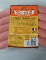 Mängden socker i Saucisse Strasbourg supérieur colorée