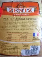 Mängden socker i Palette à la diable supérieure