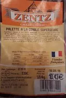 Mängden socker i Palette à la diable Zentz