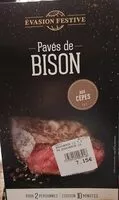 Mängden socker i Pavés de bison aux cèpes
