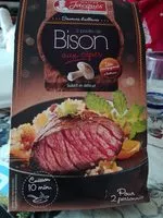 Mängden socker i 2 pavés de bison aux cèpes