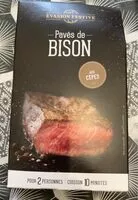 Mängden socker i Pavés de bison aux cèpes