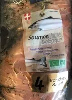 Mängden socker i Saumon fumé biologique