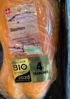 Mängden socker i Saumon fumé biologique