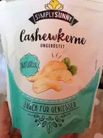 Mängden socker i Cashewkerne Ungeröstet