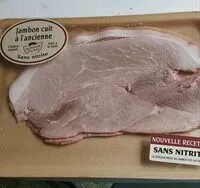 Mängden socker i Jambon cuit à l'ancienne