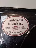 Mängden socker i Jambon cuit à l'ancienne