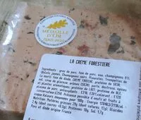 Mängden socker i La crème forestière